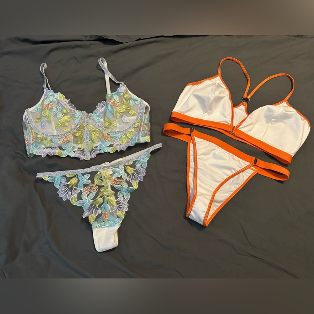 Selling 8 lingerie/intimate pieces. Size XL. NWOT